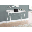 Monarch I 7535 Computer Desk - White/White Metal IMAGE 8