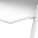 Monarch I 7545 Computer Desk - White/White Metal IMAGE 6