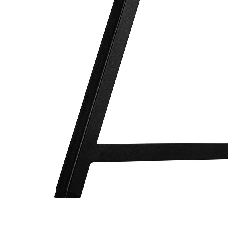 Monarch I 7546 Computer Desk - Dark Taupe/Black Metal IMAGE 7