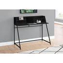 Monarch I 7547 Computer Desk - Black/Black Metal IMAGE 8