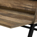 Monarch I 7548 Computer Desk - Brown Reclaimed Wood/Black Metal IMAGE 6