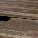 Monarch I 7557 Computer Desk - Brown Reclaimed Wood/Black Metal IMAGE 6