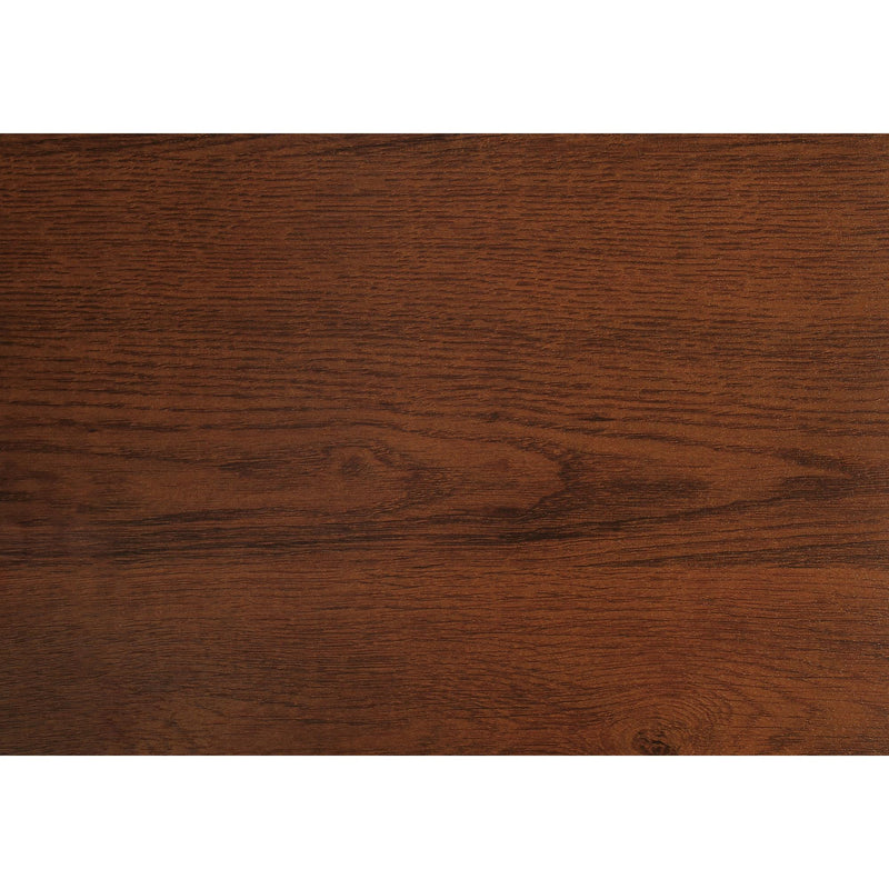 Monarch I 7641 Computer Desk - Walnut/Black Metal IMAGE 4