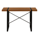 Monarch I 7655 Computer Desk - Walnut/Black Metal IMAGE 5