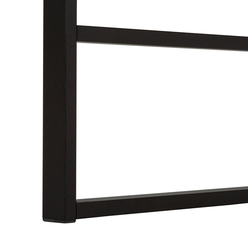 Monarch I 7658 Computer Desk - Natural/Black Metal IMAGE 7