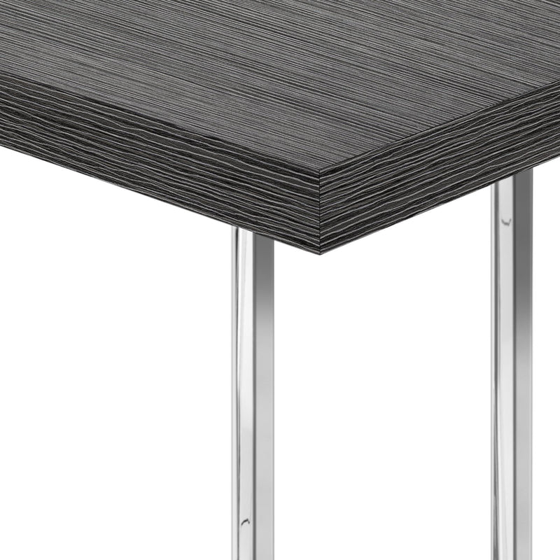 Monarch I 3637 Accent Table - Grey/Chrome Metal IMAGE 6