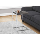 Monarch I 3637 Accent Table - Grey/Chrome Metal IMAGE 8