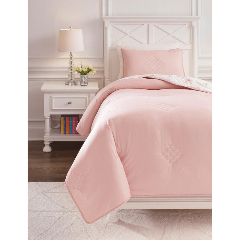 Signature Design by Ashley Lexann Q901001T Twin Comforter Set IMAGE 2