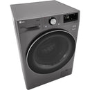 LG All-in-One Electric Laundry Center with TurboWash™ Technology WM3555HVA IMAGE 5