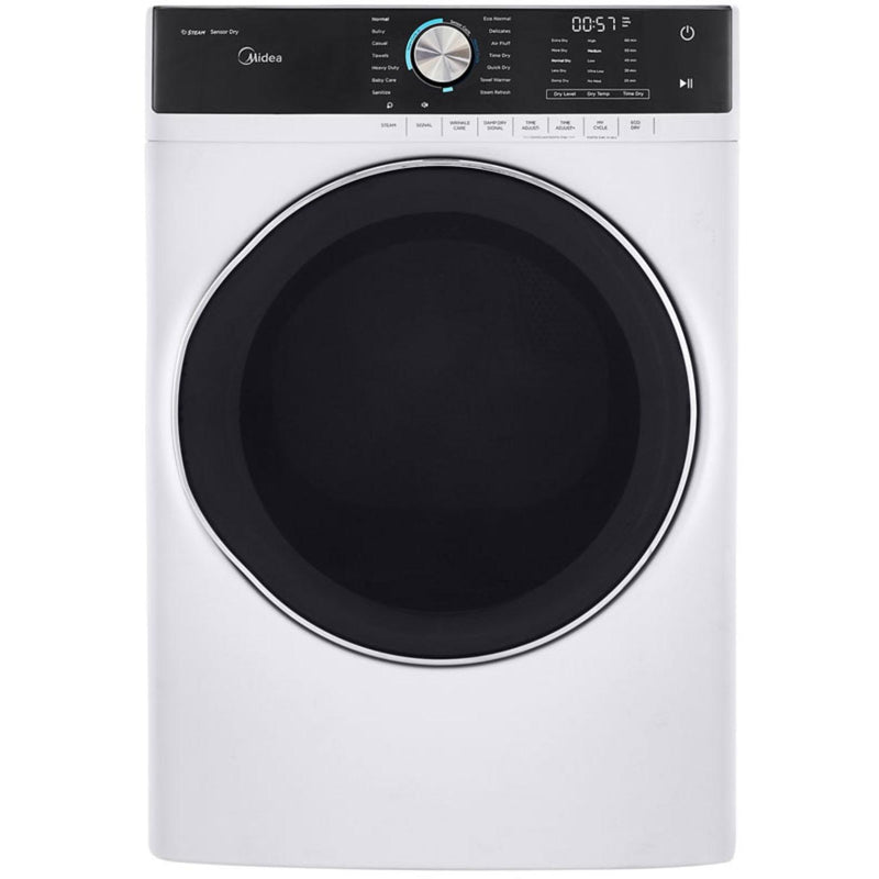 Midea 8.0 cu.ft. Electric Dryer MLE45N1AWW IMAGE 1