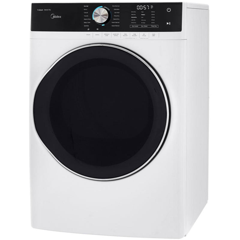 Midea 8.0 cu.ft. Electric Dryer MLE45N1AWW IMAGE 5