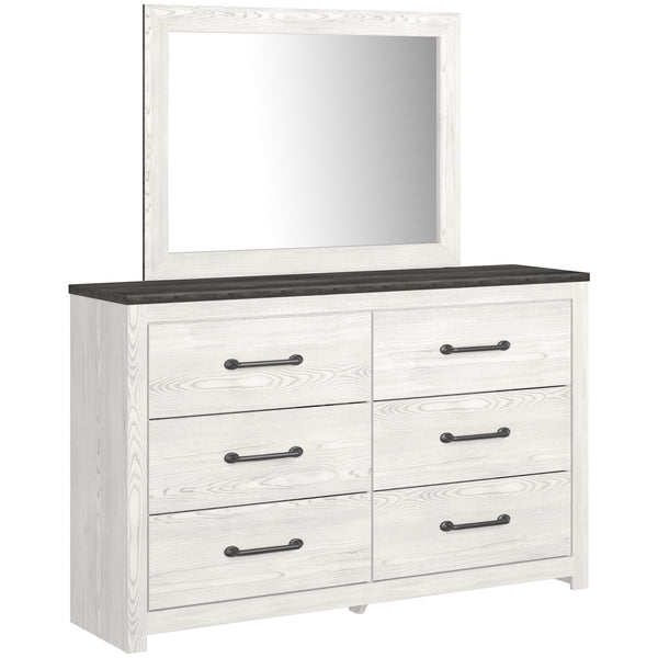 Signature Design by Ashley Gerridan 6-Drawer Dresser with Mirror B1190-31/B1190-36 IMAGE 1