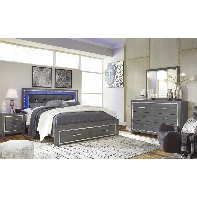 Signature Design by Ashley Lodanna 6-Drawer Dresser with Mirror B214-31/B214-36 IMAGE 3