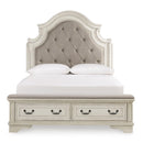 Signature Design by Ashley Realyn B743B18 Queen Upholstered Bed IMAGE 2