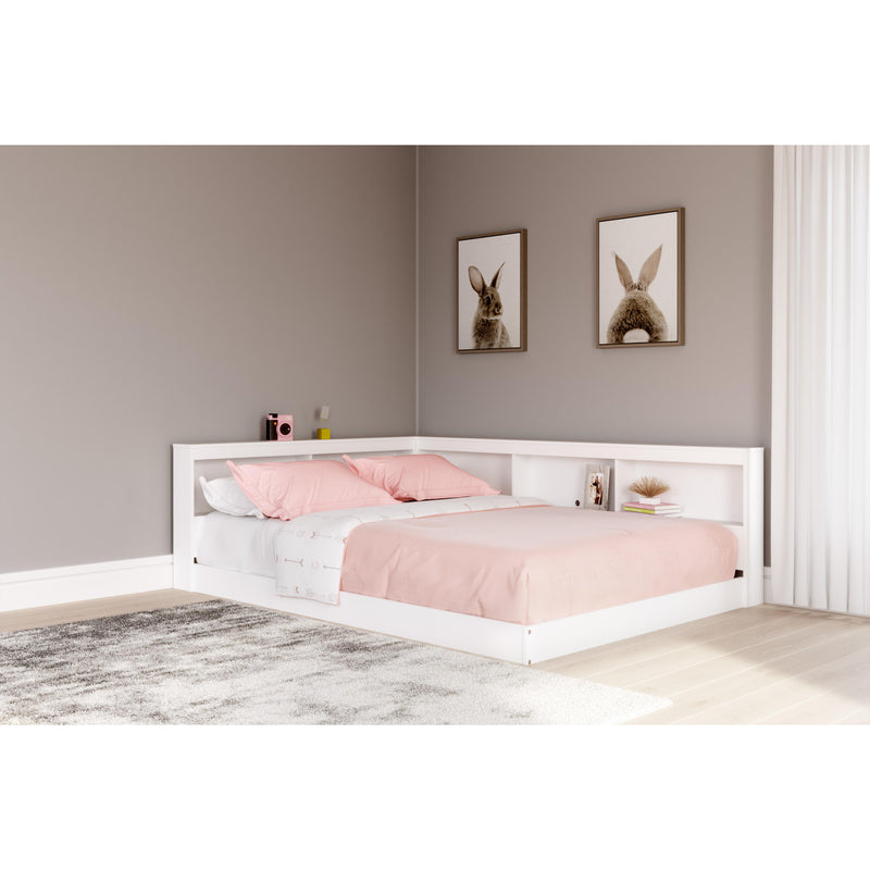 Signature Design by Ashley Piperton EB1221B2 Full Bookcase Storage Bed IMAGE 8