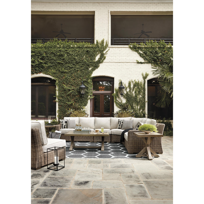 Signature Design by Ashley Beachcroft P791P8 5 pc Outdoor Seating Set IMAGE 4