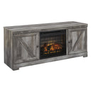 Signature Design by Ashley Wynnlow W440W9 63" TV Stand with Electric Fireplace IMAGE 1