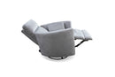 Yoho Swivel Recliner Silver