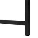 Monarch I 2158 Accent Table - Black Marble/Black IMAGE 7