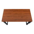 Monarch I 7676 Adjustable Height Computer Desk - Cherry/Black IMAGE 6