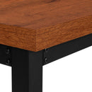 Monarch I 7676 Adjustable Height Computer Desk - Cherry/Black IMAGE 8