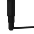 Monarch I 7676 Adjustable Height Computer Desk - Cherry/Black IMAGE 9