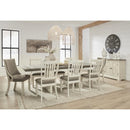 Signature Design by Ashley Bolanburg D647D17 Extension Dining Table IMAGE 8