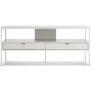  Signature Design by Ashley Deznee W162-68 Large TV Stand IMAGE 3