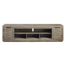  Signature Design by Ashley Krystanza W760-78 Extra Large TV Stand with Fireplace Option IMAGE 3