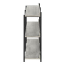 Monarch I 2217 Accent Table - 48"L Grey/Black Metal Hall Console IMAGE 3