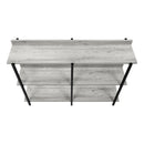 Monarch I 2217 Accent Table - 48"L Grey/Black Metal Hall Console IMAGE 5
