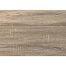 Monarch I 2218 Accent Table - 48"L Dark Taupe/Black Metal Hall Console IMAGE 4