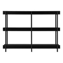 Monarch I 2219 Accent Table - 48"L Black/Black Metal Hall Console IMAGE 4