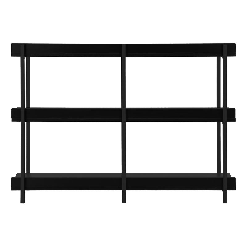 Monarch I 2219 Accent Table - 48"L Black/Black Metal Hall Console IMAGE 4