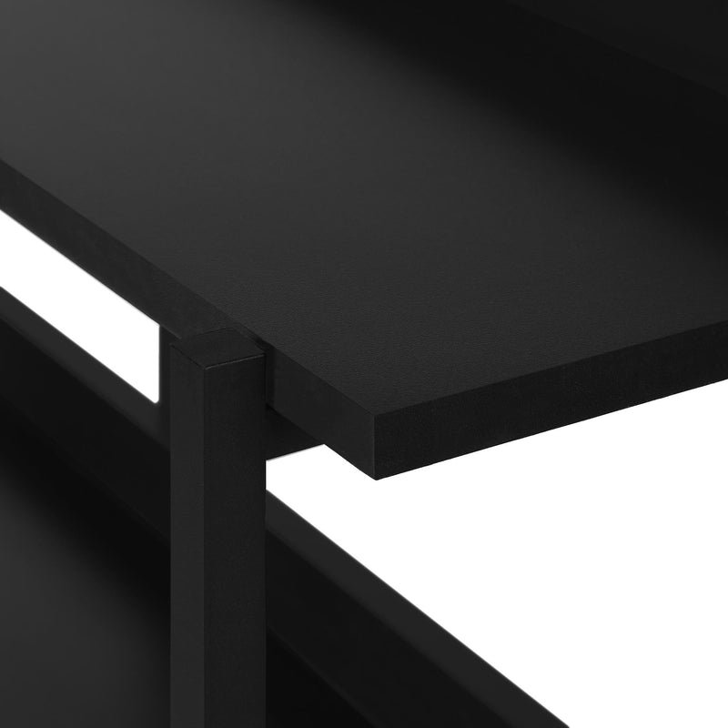 Monarch I 2219 Accent Table - 48"L Black/Black Metal Hall Console IMAGE 6
