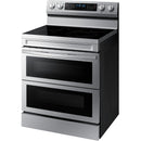  Samsung 30-inch Freestanding Electric Range with Flex Duo™ NE63A6751SS/AA IMAGE 2