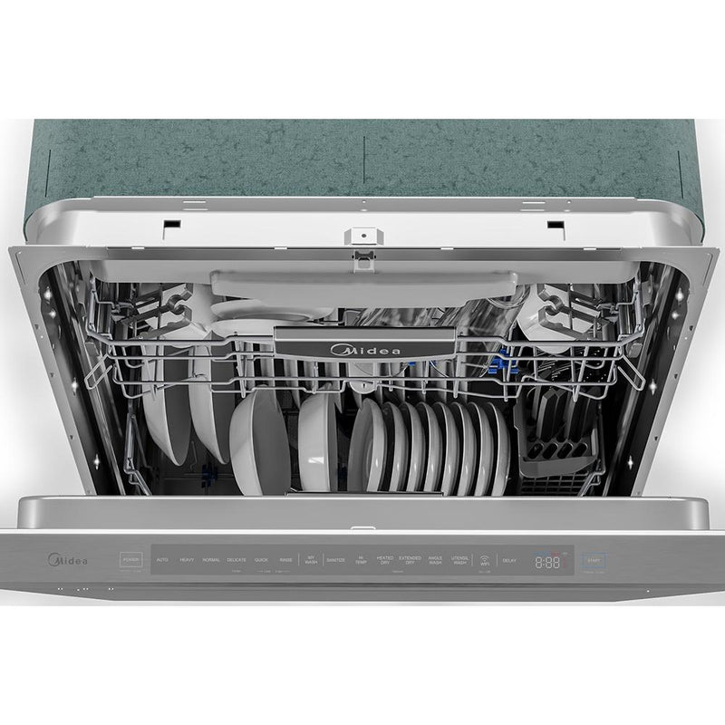 Midea 24-inch Built-in dishwasher with Wi-Fi MDT24P5AST IMAGE 4