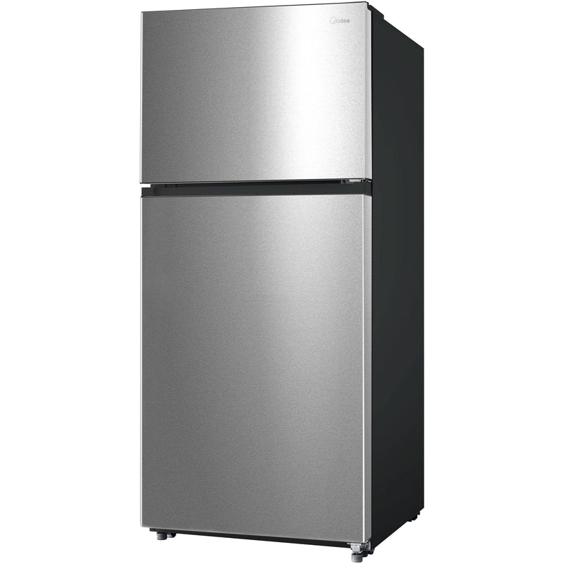 Midea 30-inch, 18 cu. ft. Top Freezer Refrigerator MRT18S2ASS IMAGE 3