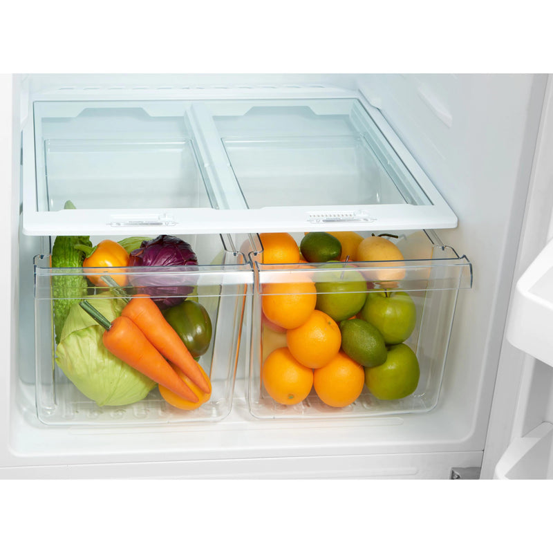 Midea 30-inch, 18 cu. ft. Top Freezer Refrigerator MRT18S2ASS IMAGE 8