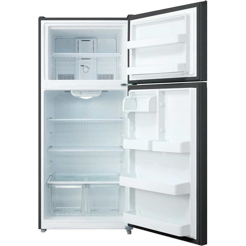 Midea 30-inch, 18 cu. ft. Top Freezer Refrigerator MRT18S2ABB IMAGE 2