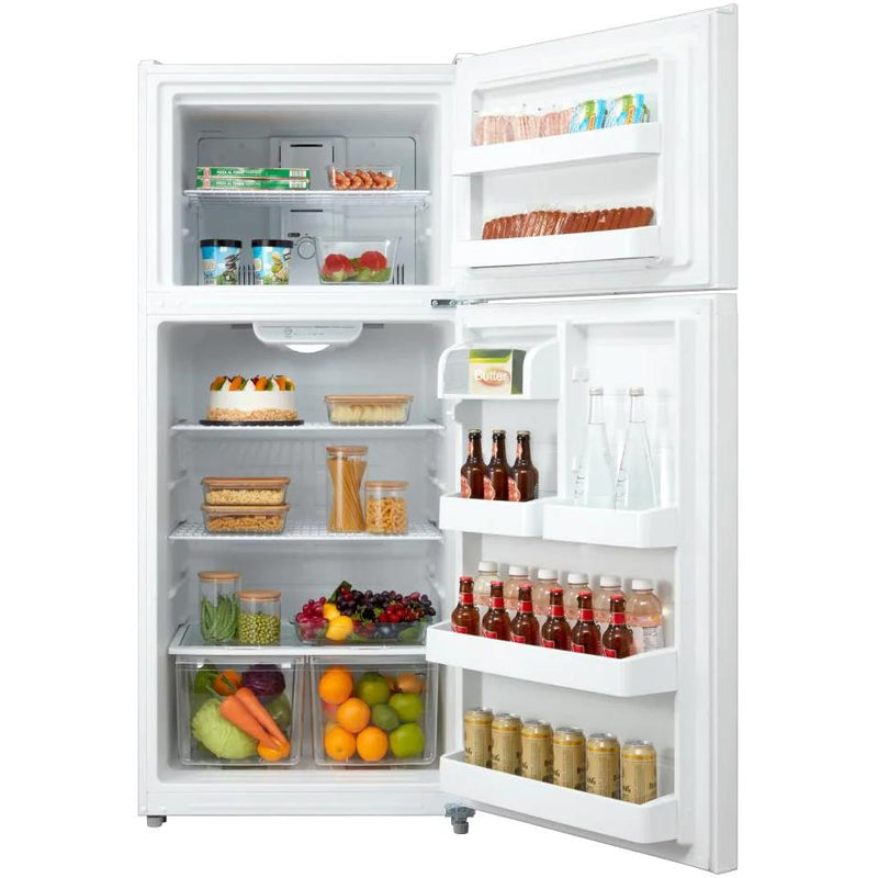 Midea 30-inch, 18 cu. ft. Top Freezer Refrigerator MRT18S2AWW IMAGE 3