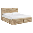 Signature Design by Ashley Hyanna B1050B12 King Panel Storage Bed with 1 Under Bed Storage Drawer IMAGE 1