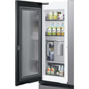  Samsung Bespoke 36-inch, 30 cu.ft. French Door Refrigerator with Beverage Center™ RF30BB6600APAA IMAGE 3