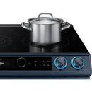  Samsung 30-inch Slide-in Electric Range with Wi-Fi Connectivity NE63A8711QN/AC IMAGE 4