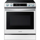  Samsung 30-inch Slide-in Electric Range with Wi-Fi Connectivity NE63BB871112/AC IMAGE 1