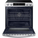  Samsung 30-inch Slide-in Electric Range with Wi-Fi Connectivity NE63BB871112/AC IMAGE 2