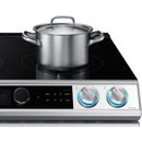  Samsung 30-inch Slide-in Electric Range with Wi-Fi Connectivity NE63BB871112/AC IMAGE 4
