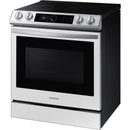  Samsung 30-inch Slide-in Electric Range with Wi-Fi Connectivity NE63BB871112/AC IMAGE 6