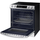  Samsung 30-inch Slide-in Electric Range with Wi-Fi Connectivity NE63BB871112/AC IMAGE 7
