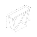 Monarch I 2429 Hall Console - White IMAGE 10